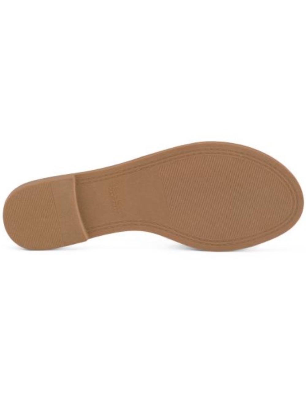 Nicole Miller Woven Cream Slide Sandal with Gold Accent - Picture 3 of 3